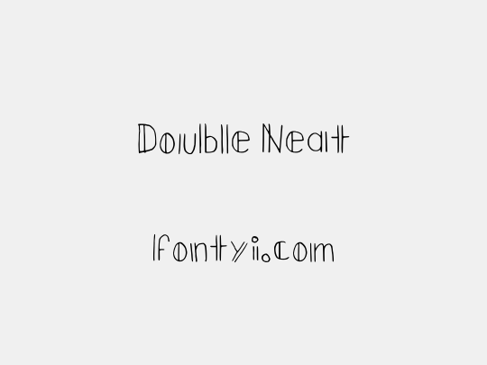 Double Neat