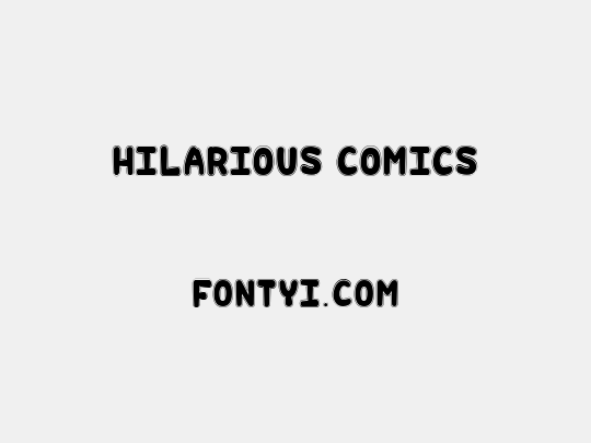 Hilarious Comics