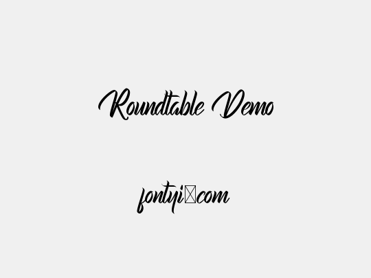 Roundtable Demo