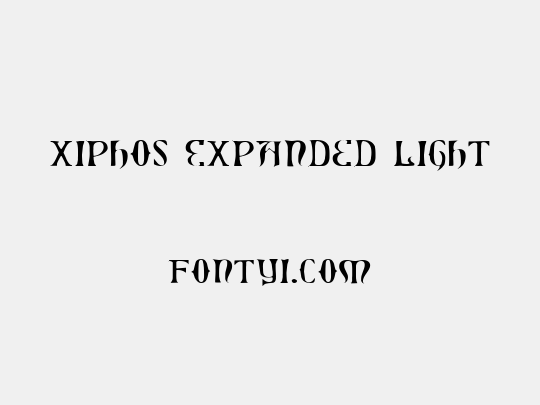 Xiphos Expanded Light