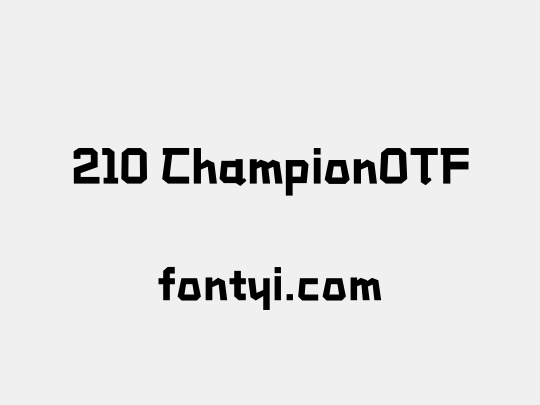 210 ChampionOTF
