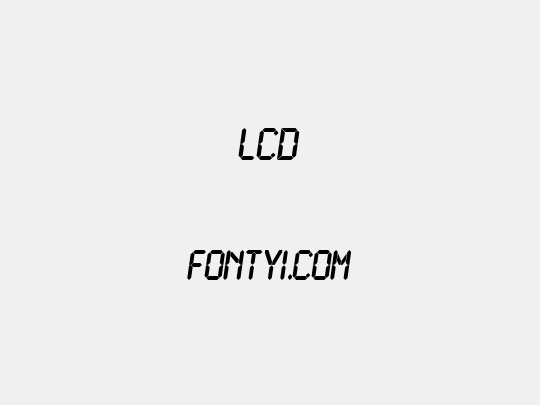 LCD