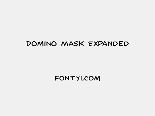 Domino Mask Expanded