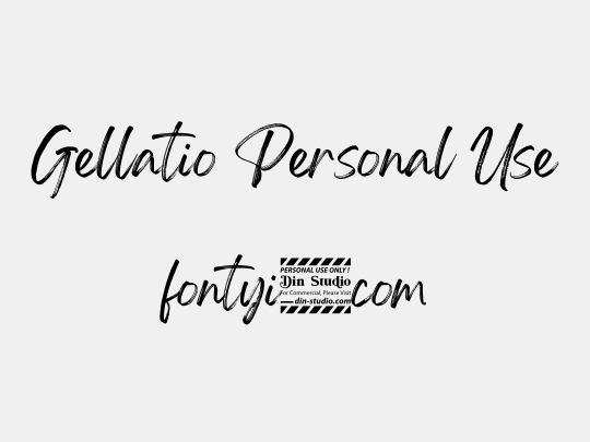 Gellatio Personal Use