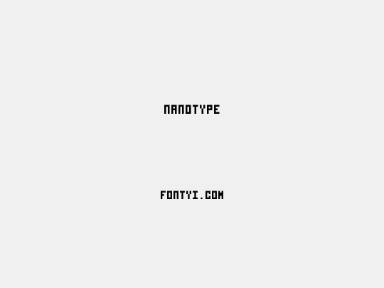 NANOTYPE