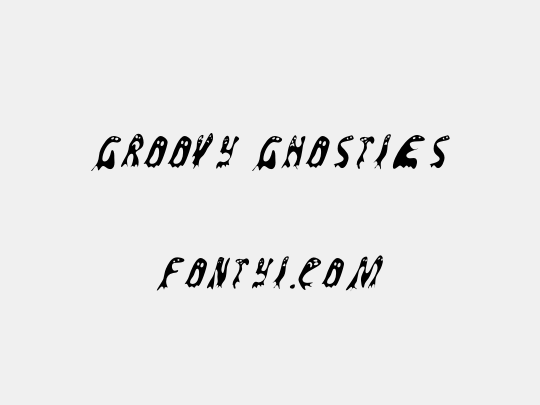 Groovy Ghosties