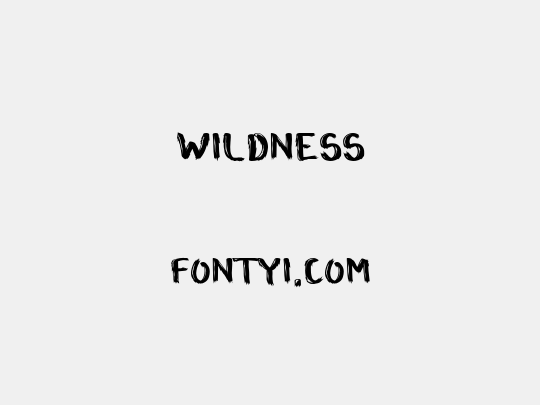 Wildness