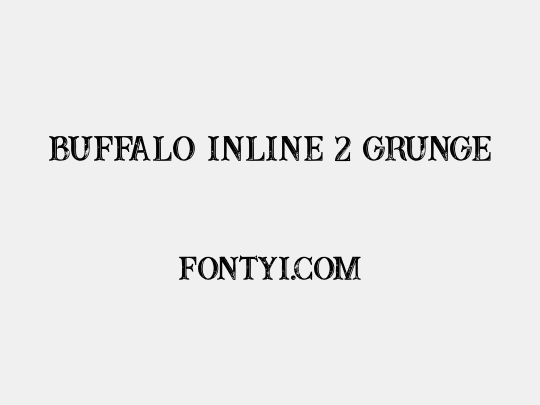 Buffalo Inline 2 Grunge