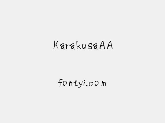 KarakusaAA