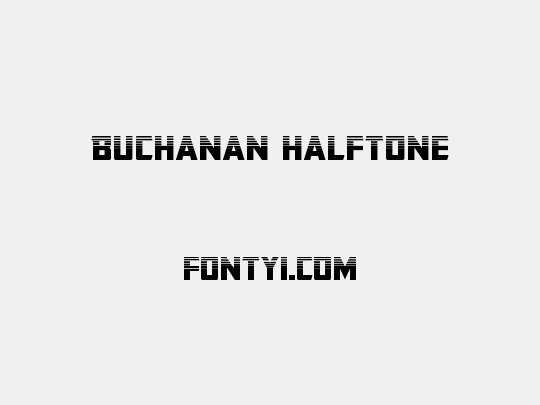 Buchanan Halftone