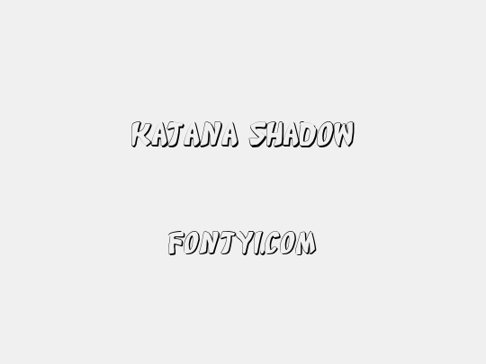 Katana Shadow