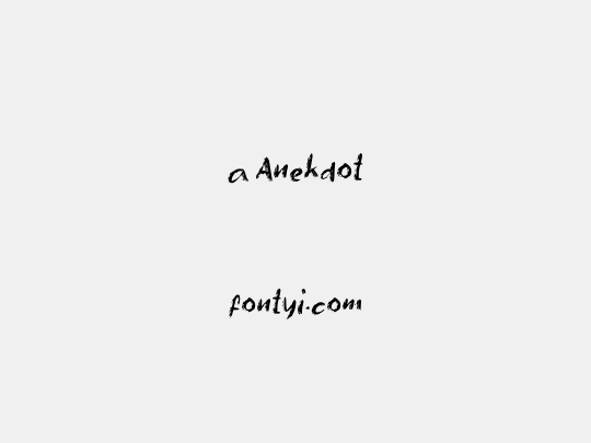 a Anekdot