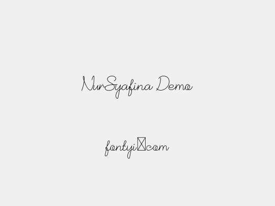 NurSyafina Demo