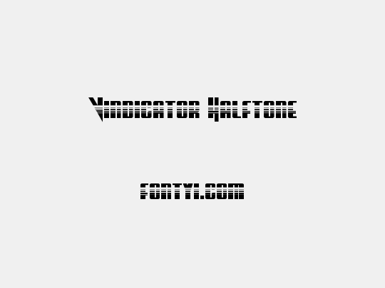Vindicator Halftone
