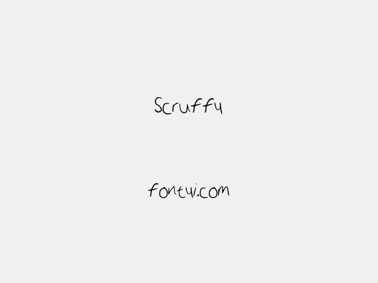Scruffy