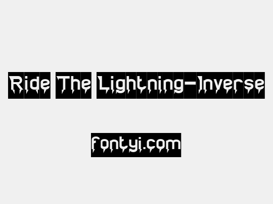 Ride The Lightning-Inverse