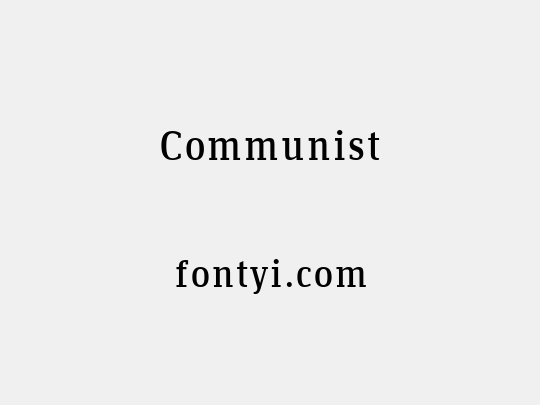 Communist