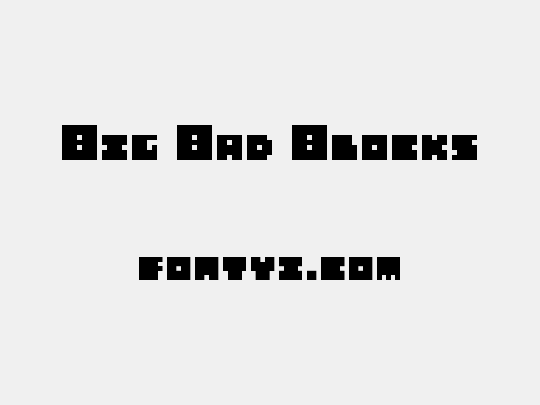 Big Bad Blocks
