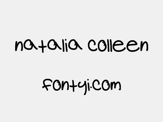natalia colleen