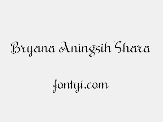 Bryana Aningsih Shara