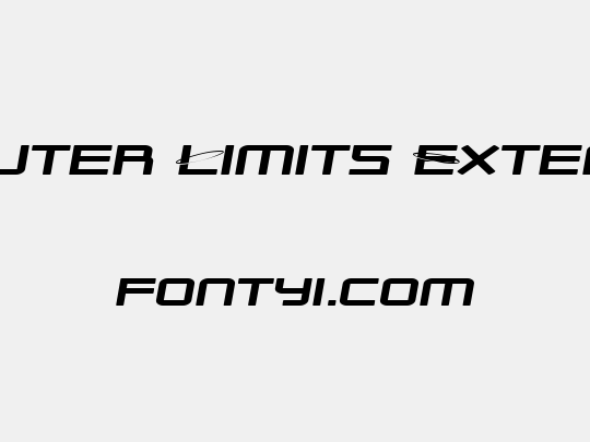 SF Outer Limits Extended