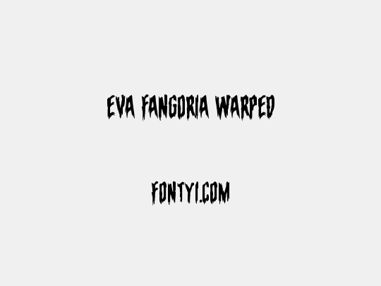 Eva Fangoria Warped