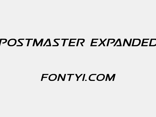 Postmaster Expanded
