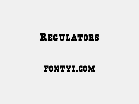Regulators