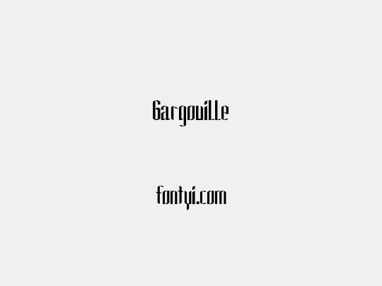 Gargouille