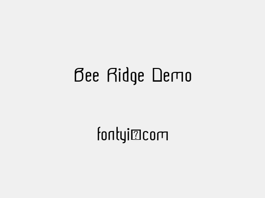 Bee Ridge Demo