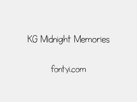 KG Midnight Memories