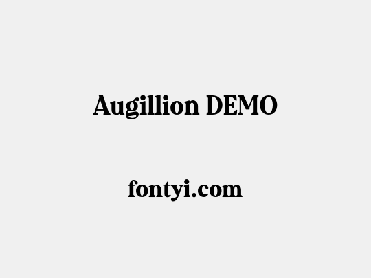 Augillion DEMO