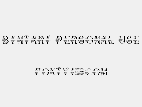 Bintari Personal Use