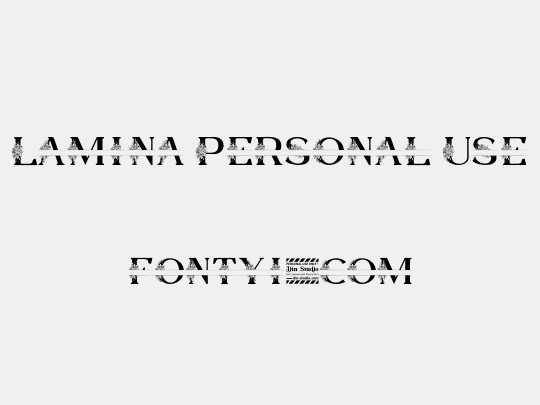 Lamina Personal Use