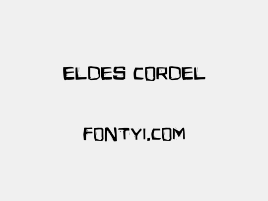 Eldes Cordel