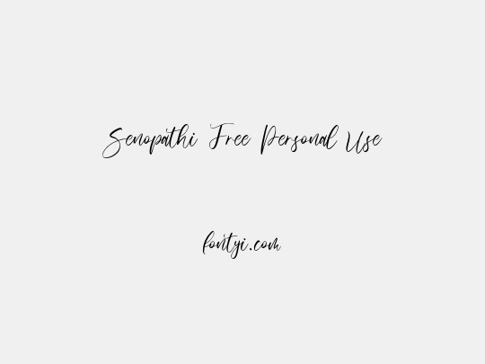 Senopathi Free Personal Use
