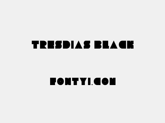 Tresdias Black