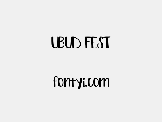 UBUD FEST