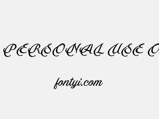 Bellino PERSONAL USE ONLY