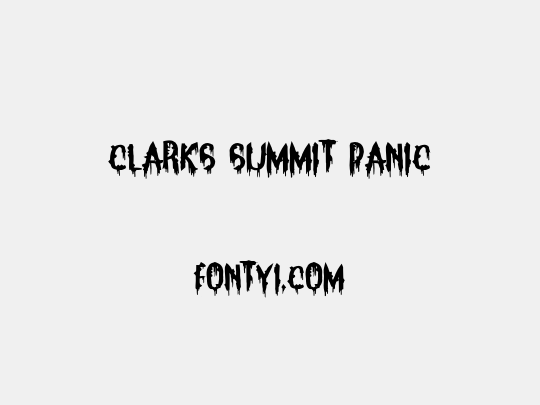 Clarks Summit Panic