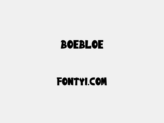 Boebloe