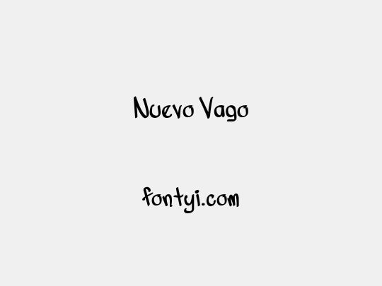 Nuevo Vago