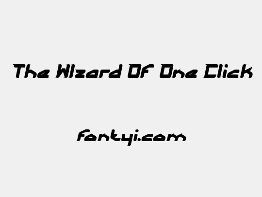 The WIzard Of One Click