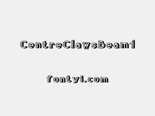 CentreClawsBeam1