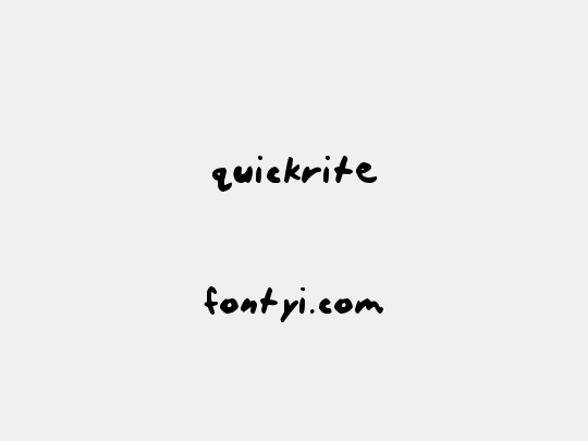 quickrite