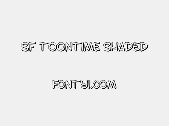 SF Toontime Shaded