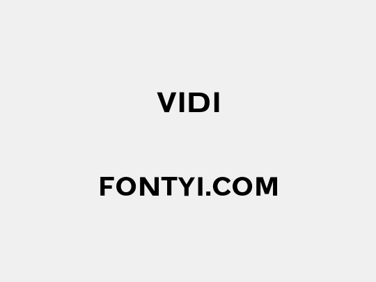 Vidi