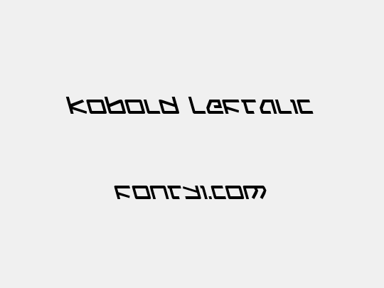 Kobold Leftalic