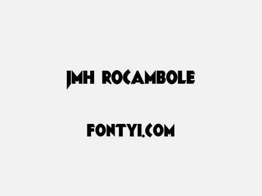 JMH ROCAMBOLE