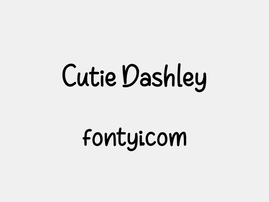 Cutie Dashley